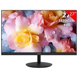 Монитор MSI Pro MP271A 27" (68,6 см), 1920x1080, 16:9, IPS, 5 ms, 250 cd, HDMI, VGA, черный - фото 16564517