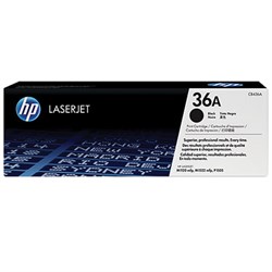Картридж лазерный HP (CB436A) LaserJet P1505/M1120/M1522, №36А, оригинальный, ресурс 2000 стр. - фото 16564569