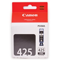 Картридж струйный CANON (PGI-425BK) Pixma MG5140/MG5240/MG6140/MG8140, черный, оригинальный, 344 стр, 4532B001 - фото 16564603