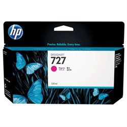 Картридж струйный для плоттера HP (B3P20A) Designjet T920/1500, №727, пурпурный, 130 мл, оригинальный - фото 16564678
