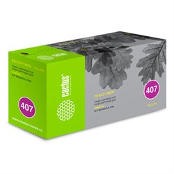 Картридж лазерный CACTUS (CS-CLT-Y407S) для SAMSUNG CLP-320/325/N, желтый, ресурс 1000 стр. - фото 16564774