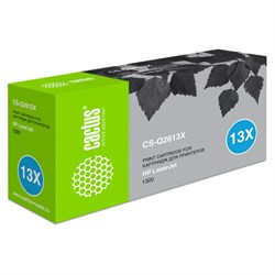 Картридж лазерный CACTUS (CS-Q2613X) для HP LaserJet 1300/1300N, ресурс 4000 стр. - фото 16564813