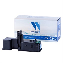 Тонер-картридж NV PRINT (NV-TK-5240C) для KYOCERA ECOSYS P5026cdn/w/M5526cdn, голубой, ресурс 3000 стр. - фото 16564993