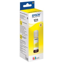 Чернила EPSON 101 (T03V44) для СНПЧ L4150/ L4160/ L6160/ L6170/ L6190, желтые, ОРИГИНАЛЬНЫЕ, C13T03V44A - фото 16565001