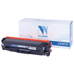 Картридж лазерный NV PRINT (NV-CF411X) для HP M377dw/M452nw/M477fdn/M477fdw, голубой, ресурс 5000 страниц - фото 16565139