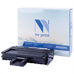 Картридж лазерный NV PRINT (NV-SP200HL) для RICOH SP 200N/200S/202SN/203SF/203SFN, ресурс 1500 страниц - фото 16565147