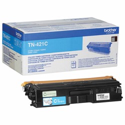 Картридж лазерный BROTHER (TN421C) HLL8260CDW/DCPL8410CDW/MFCL8690CDW, голубой, оригинальный, ресурс 1800 страниц - фото 16565192
