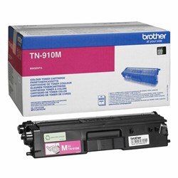 Картридж лазерный BROTHER (TN910M) HL-L9310CDW/MFC-L9570CDW, пурпурный, оригинальный, ресурс 9000 страниц - фото 16565571