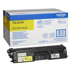 Картридж лазерный BROTHER (TN910Y) HL-L9310CDW/MFC-L9570CDW, желтый, оригинальный, ресурс 9000 страниц - фото 16565572