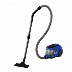 Пылесос SAMSUNG VCC4520S36/XEV, с контейнером, 1600 Вт, мощность всасывания 350 Вт, синий - фото 16565862