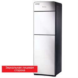Кулер для воды SONNEN FSE-03G, напольный, нагрев/охлаждение электронное, НИЖНЯЯ ЗАГРУЗКА, 3 крана, зеркальный, 455753 - фото 16565894