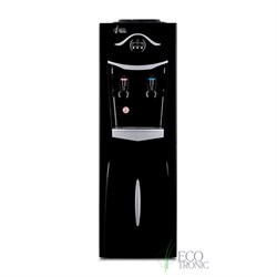 Кулер для воды ECOTRONIC K21-LF, напольный, НАГРЕВ/ОХЛАЖДЕНИЕ КОМПРЕССОРНОЕ, холодильник, 2 крана, черный, 11557 - фото 16566040