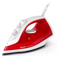 Утюг PHILIPS GC1742/40, 2000 Вт, антипригарное покрытие, самоочистка, красный - фото 16566060