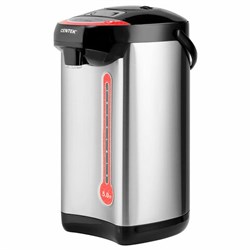 Термопот на 5 литров, 3 режима подачи воды, CENTEK CT-0082, 850 Вт, 1 температурный режим, пластик/сталь, черный, CT-0082 Black - фото 16566173