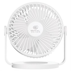 Вентилятор настольный ROYAL CLIMA RSF-0401M-WT, 4 режима, d=10 см, 5 Вт, белый, НС-1691753 - фото 16566217