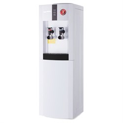 Кулер для воды AQUA WORK 16-LR, напольный, НАГРЕВ/ОХЛАЖДЕНИЕ КОМПРЕССОРНОЕ, 2 крана, белый, 25873 - фото 16566224