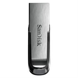 Флеш-диск 16 GB, SANDISK Ultra Flair, USB 3.0, металлический корпус, серебристый, SDCZ73-016G-G46 - фото 16566275