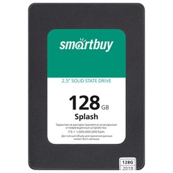 Твердотельный накопитель SSD SMARTBUY Splash 128GB, 2,5", SATA III, черный, SBSSD-128GT-MX902-25S3 - фото 16566319