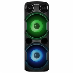 Колонка портативная SVEN PS-750, 80 Вт, TWS, Bluetooth, FM, USB, microSD, LED-дисп, черная, SV-019617 - фото 16566375