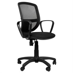 Кресло офисное Betta, ткань, черное C11 - фото 16566809