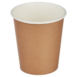 Стакан одноразовый бумажный 200/276 мл, D 80 мм, КОМПЛЕКТ 50 шт., однослойный, Craft 2.0, холодное/горячее, СКАНДИПАКК, -2201, 771S70900-2201 - фото 16567368