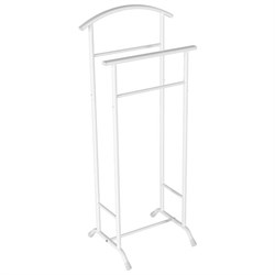 Вешалка-стойка костюмная "Стиль-3", 1080х470х350 мм, металл, белая, ВНП 300 Б - фото 16567638