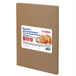 Бумага для выпечки силиконизированная в листах 40х60 см КОМПЛЕКТ 500 штук, цвет белый, LAIMA, CH, 609591 - фото 16567741