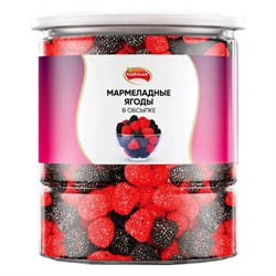 Мармелад жевательный NARMAK "Ягоды" в обсыпке, 400 г - фото 16567919