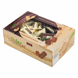 Конфеты мультизлаковые CO BARRE DE CHOCOLAT, ассорти в белой и темной глазури, 900 г - фото 16567960