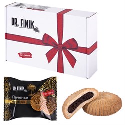 Печенье песочное DR.FINIK "Солнышко" с финиковой начинкой БЕЗ САХАРА, 700 г - фото 16567980