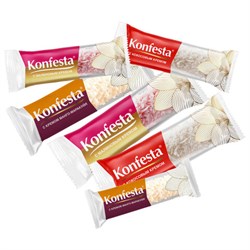 Конфеты глазированные KONFESTA ассорти (кокос, малина, манго-маракуйя), 1100 г - фото 16567997