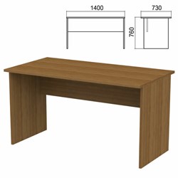 Стол письменный "Арго", 1400х730х760 мм, орех - фото 16568212