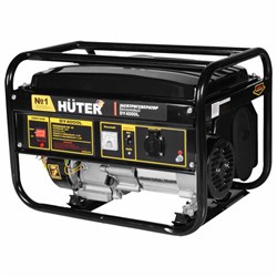 Бензиновый генератор HUTER DY4000L, 3200 Вт, 7 л.с., 4-тактный, 15 л, ручной стартер, 64/1/21 - фото 16568812
