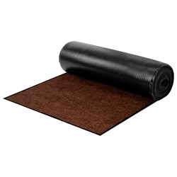 Коврик ДОРОЖКА 0,9х10 м, КОРИЧНЕВЫЙ, влаго-грязезащита, 430 г/м2, ребристая, LAIMA EXPERT, 701044 - фото 16568959