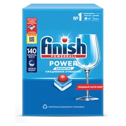 Таблетки для посудомоечных машин 140 шт., FINISH Powerball, 3265808 - фото 16569010