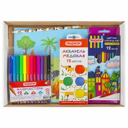 Набор для рисования и творчества "5 предметов плюс Альбом в Подарок!", ПИФАГОР, 881007 - фото 16569085