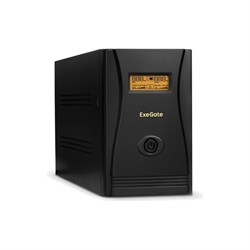 Источник бесперебойного питания ExeGate SpecialPro Smart LLB-1600.LCD.AVR.EURO.RJ - фото 16574857