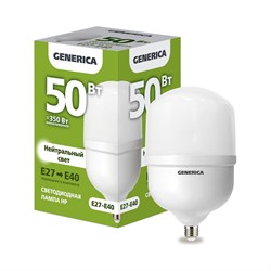 Светодиодная лампа Generica LL-HP-50-230-40-E27-E40-G - фото 16575041