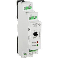 Реле контроля трехфазного напряжения Реле и Автоматика ЕЛ-12М - фото 16576017