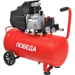 Поршневой масляный компрессор Победа KM 50-250 - фото 16577572