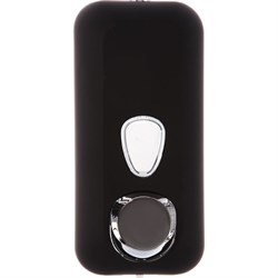 Пластиковый диспенсер для мыла Nofer Black - фото 16577813