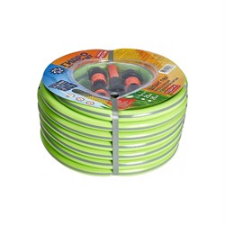 Поливочный армированный 3-х слойный шланг Зеленый Луг Р1-00019519 - фото 16578232