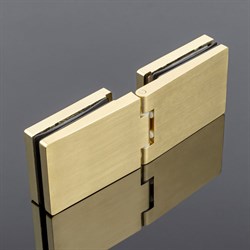 Петля стекло-стекло SERVICE PLUS P03-100BGD/brass - фото 16578457