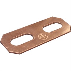 Заземляющая заземляющая пластина для крышки лотков Промрукав PR08.2524 - фото 16579191