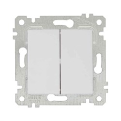 Двухклавишный выключатель Mutlusan Rita - фото 16579204