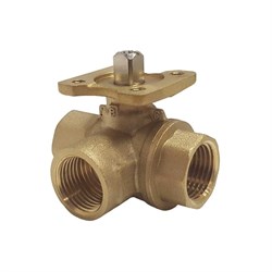 Трехходовой шаровой кран TECHNO 3015В - фото 16579210