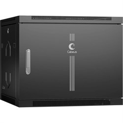 Телекоммуникационный настенный шкаф Cabeus SH-05F-9U60/60m-BK - фото 16579354