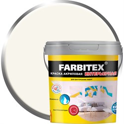 Интерьерная акриловая краска Farbitex 4300003222 - фото 16579551