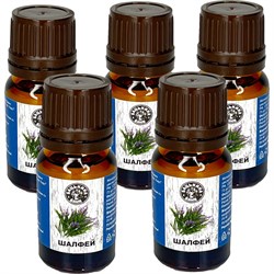 Натуральное эфирное масло для бани Бацькина баня Шалфей - фото 16579559