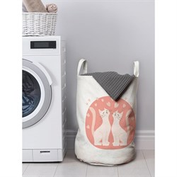 Корзина для хранения вещей JoyArty Кошачья любовь - фото 16579754